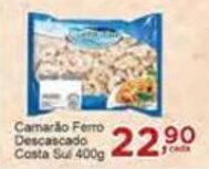 Camarao Ferro Descascado Costa Sul 400g