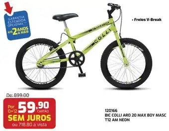 Macavi Bic Colli Aro 20 Max Boy Masc T12 Am Neon oferta
