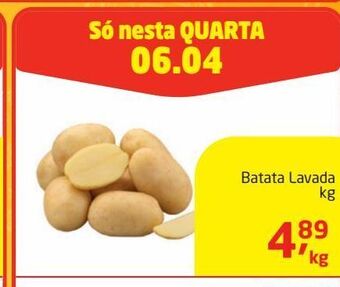 Tenda Atacado Batata lavada kg oferta