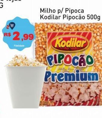 Tonin Superatacado Milho p/ pipoca kodilar pipocão 500g oferta