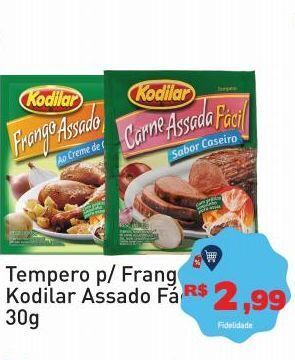 Tonin Superatacado Tempero p/ frango kodilar assado fácil 30g oferta