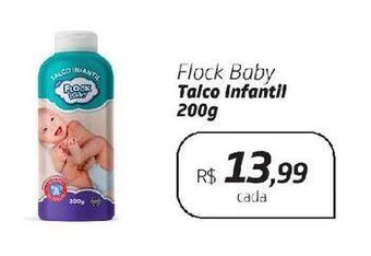 Drogal Flock baby talco infantil 200g oferta