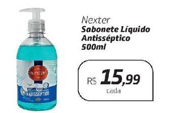 Nexter sabonete líquido antisséptico 500ml