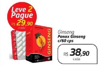 Drogal Ginseng panax ginseng c/60 cps oferta
