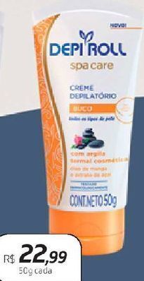 Drogal Creme depilatório depiroll 50g oferta