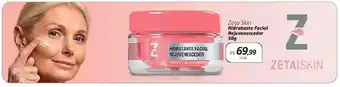 Drogal Zeta skin hidratante facial rejuvenescedor 50g oferta