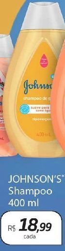 Drogal Shampoo johnson's 400ml oferta