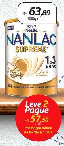 Nanlac supreme 800g