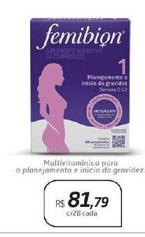 Drogal Multivitamínico para o planejamento e inicio da gravidez 28u oferta