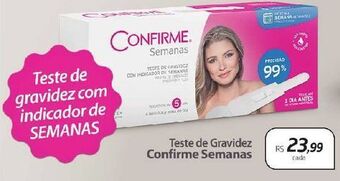 Drogal Teste de gravidez confirme semanas oferta