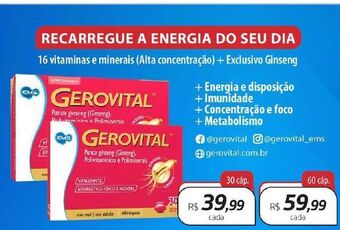 Drogal Gerovital oferta