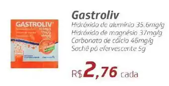 Drogal Gastroliv sachê pó efervescente 5g oferta