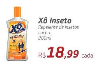 Drogal Xô inseto repelente de insetos loção 200ml oferta