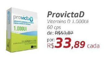 Drogal Provictad vitamina d 1.000ui 60 cps oferta