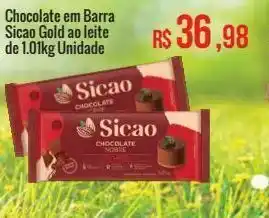 Mart Minas Chocolate em barra sicao gold ao leite de 1.01kg unidade oferta