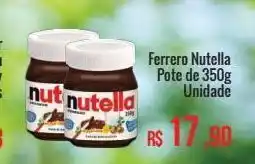 Mart Minas Ferrero nutella pote de 350g unidade oferta