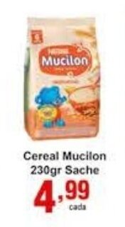Rossi Supermercado Cereal Mucilon 230g sache oferta