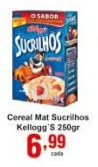 Rossi Supermercado Cereal Mat Sucrilhos Kellogg's 250g oferta