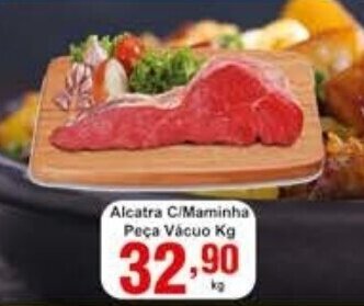 Rossi Supermercado Alcatra c/ Maminha Peca vacuo 1kg oferta