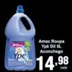 Rossi Supermercado Amac Roupas Ype Dil 5L Aconchego oferta