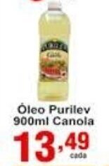 Rossi Supermercado Oleo Purilev 900ml Canola oferta
