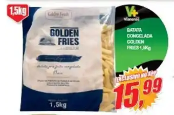Batata Congelada Golden Fries 1.5kg