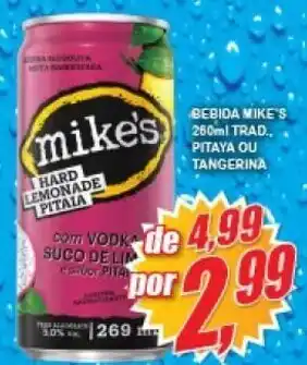 Bibeda Mike's 260ml Trad. Pitaya ou Tangerina