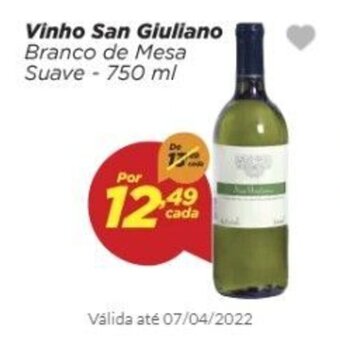 Dia Vinho San Giuliano 750ml oferta