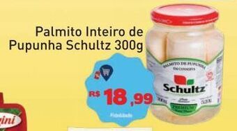 Tonin Superatacado Palmito inteiro de pupunha schultz 300g oferta