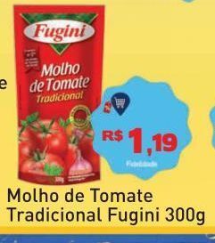 Tonin Superatacado Molho de tomate tradicional fugini 300g oferta