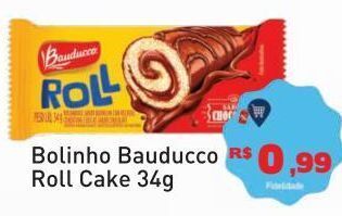 Tonin Superatacado Bolinho bauducco roll cake 34g oferta