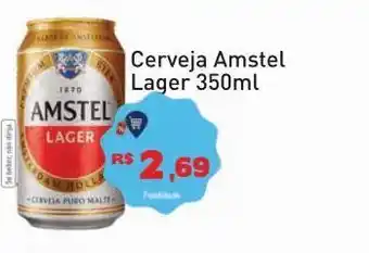 Tonin Superatacado Cerveja amstel lager 350m oferta