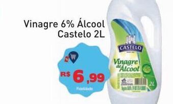 Tonin Superatacado Vinagre 6% álcool castelo 2l oferta