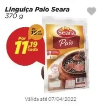 Dia Linguica Paio Seara 370g oferta