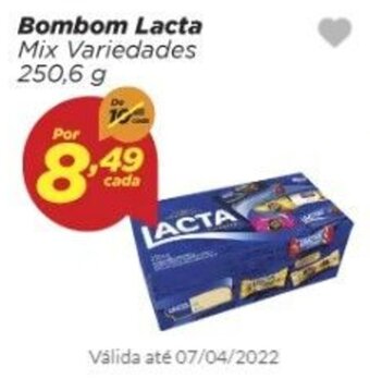 Bombom Lacta 250.6g