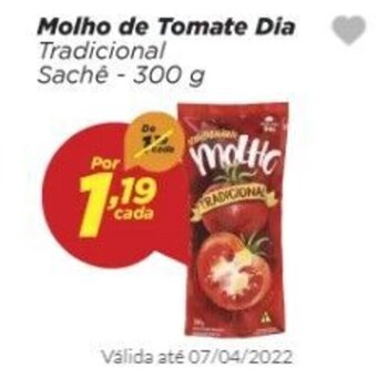 Dia Molho de tomate Dia 300g oferta