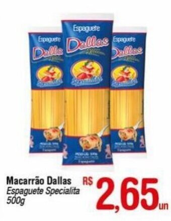 Fort Atacadista Macarrao Dallas 500g oferta