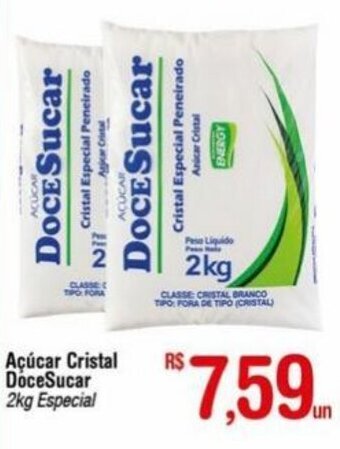 Fort Atacadista Acucar cristal DoceSucar 2kg oferta