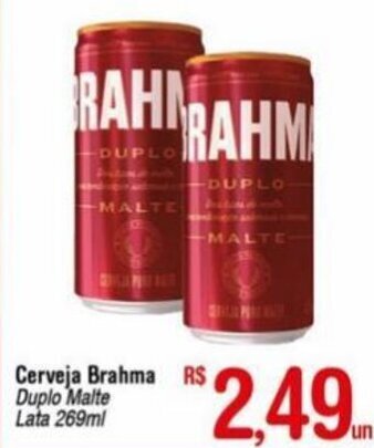Fort Atacadista Cerveja Brahma 269ml oferta