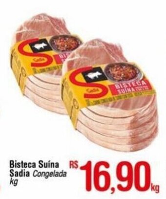 Fort Atacadista Bisteca Suina Sadia 1kg oferta
