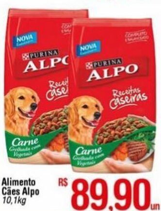 Fort Atacadista Alimento caes Alpo 10.1kg oferta