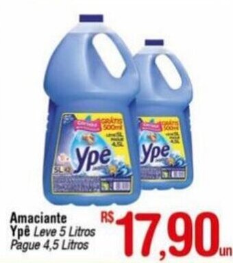 Fort Atacadista Amaciante Ype Leve 5L Pague 4.5L oferta