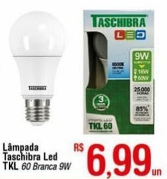 Fort Atacadista Lampada Taschibra Led TKL 60 oferta