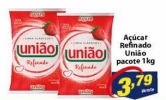 Vencedor Atacadista Acucar refinado Uniao pacote 1kg oferta