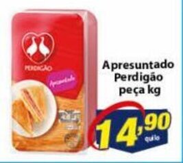 Vencedor Atacadista Apresuntado Perdigao peca 1kg oferta