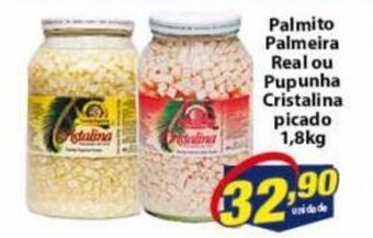 Vencedor Atacadista Palmito Palmeira Real Cristalina Picado 1.8kg oferta