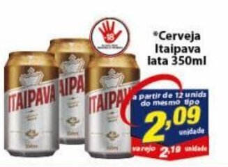 Vencedor Atacadista Cerveja Itaipava lata 350ml oferta