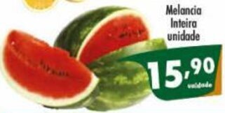 Vencedor Atacadista Melancia Inteira unidade oferta