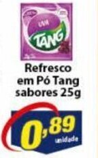 Vencedor Atacadista Refresco em po Tang Sabores 25g oferta