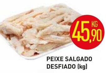 Calvo Atacadista Peixe Salgado Desfiado 1kg oferta
